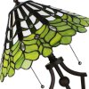 Clayre & Eef 5LL-6279 Lampada da tavolo Tiffany Ø 41x62 cm E27-max 2x60W Verde - Bianco