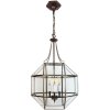 Clayre & Eef 5LL-9341 Lampada a sospensione 30x30x170 cm E14-max 3x40W