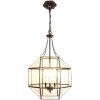 Clayre & Eef 5LL-9343 Lampada a sospensione 40x40x190 cm E14-max 3x40W