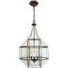 Clayre & Eef 5LL-9343 Lampada a sospensione 40x40x190 cm E14-max 3x40W