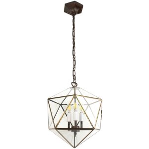 Clayre & Eef 5LL-9344 Lampada a sospensione 30x30x160...