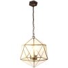 Clayre & Eef 5LL-9344 Lampada a sospensione 30x30x160 cm E14-max 3x40W