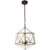 Clayre & Eef 5LL-9346 Lampada a sospensione 40x40x175 cm E14-max 3x40W