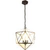 Clayre & Eef 5LL-9346 Lampada a sospensione 40x40x175 cm E14-max 3x40W