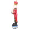 Clayre & Eef 5PR0089 Decorazione Babbo Natale 22x21x82 cm Blu