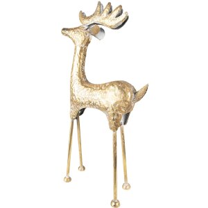 Clayre & Eef 5Y1088 Decorazione Statua Cervo 34x13x73...