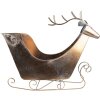 Clayre & Eef 5Y1089 Decorazione Slitta 54x26x49 cm color oro