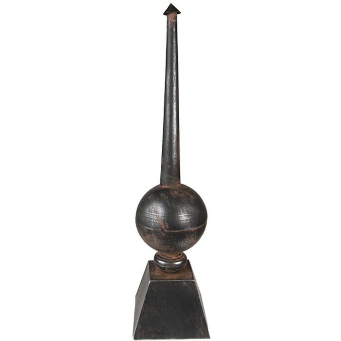 Clayre & Eef 5Y1111 Decorazione Ornamento 16x16x65 cm Nero
