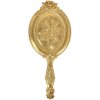 Clayre & Eef 62S262 Specchio a mano 10x1x25 cm Color oro