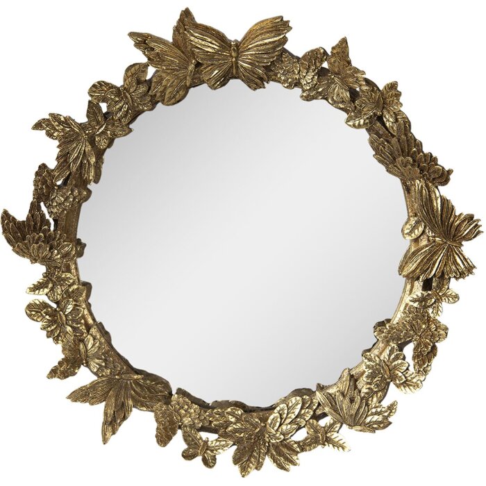Clayre & Eef 62S269 Specchio Ø 34x5 cm color oro