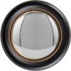 Clayre & Eef 62S282S Specchio Ø 18x2 cm Nero - Oro
