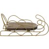 Clayre & Eef 64966 Decorazione Slitta 26x13x12 cm Marrone