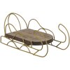 Clayre & Eef 64966 Decorazione Slitta 26x13x12 cm Marrone