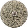 Clayre & Eef 65057 Pomello per porta Ø 4x3 cm Nero