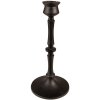 Clayre & Eef 65080 Candeliere Ø 10x23 cm Nero
