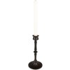 Clayre & Eef 65080 Candeliere Ø 10x23 cm Nero