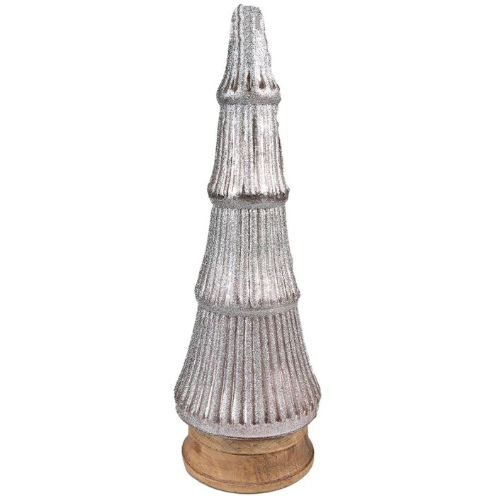 Clayre & Eef 65124 Albero di Natale Ø 15x44 cm Rosa