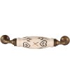 Clayre & Eef 65167E Maniglia 17x5x3 cm Beige