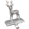 Clayre & Eef 6AL0071 Portacalze natalizio Renna 15x9x21 cm Gancio color argento