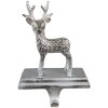 Clayre & Eef 6AL0071 Portacalze natalizio Renna 15x9x21 cm Gancio color argento