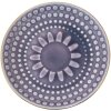 Clayre & Eef 6CE1470 Piatto piccolo Ø 13x2 cm Purple Breakfast Plate