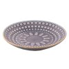 Clayre & Eef 6CE1470 Piatto piccolo Ø 13x2 cm Purple Breakfast Plate
