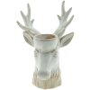 Clayre & Eef 6CE1495 Portacandele Renna 15x12x21 cm Beige - Marrone