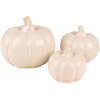 Clayre & Eef 6CE1497 Decorazione Zucca Ø 14x12 cm Beige - Marrone