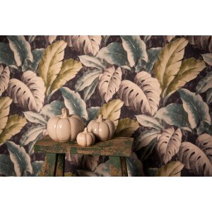Clayre & Eef 6CE1500 Decorazione Zucca Ø 7x6 cm Beige - Marrone