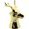 Clayre & Eef 6CE1502 Decorazione Renna 10x8x16 cm color oro