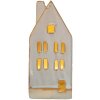 Clayre & Eef 6CE1505 Decorazione Casa con LED 7x6x15 cm Beige