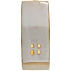 Clayre & Eef 6CE1506 Decorazione Casa con LED 5x5x12 cm Beige
