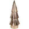 Clayre & Eef 6CE1508 Decorazione albero di Natale Ø 6x16 cm Colore oro