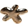 Clayre & Eef 6CE1514 Ciotola decorativa 18x17x2 cm Color oro