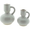 Clayre & Eef 6CE1516 Candeliere 12x10x14 cm Beige