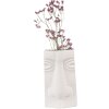 Clayre & Eef 6CE1527 Vaso da decorazione 15x9x25 cm Bianco