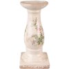 Clayre & Eef 6CE1539M Candeliere Ø 12x24 cm Rosa - Beige