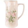 Clayre & Eef 6CE1543L Vaso da decorazione 21x15x25 cm Rosa - Beige
