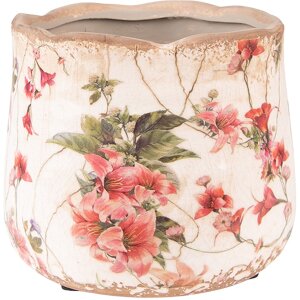 Clayre & Eef 6CE1549S Decorazione vaso da fiori...