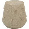 Clayre & Eef 6GL3633 Portacandele in vetro beige Ø 11x11 cm