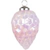 Pallina di Natale Clayre & Eef 6GL3727 Ø 6x11 cm Pallina di Natale rosa