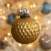 Pallina di Natale Clayre & Eef 6GL3732 Ø 10x10 cm Pallina di Natale color oro