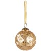 Clayre & Eef 6GL3831 Guaina di Natale Ø 7x7 cm Guaina di Natale color oro