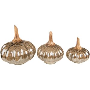 Clayre & Eef 6GL3874 Decorazione Zucca Ø 20x23...