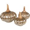 Clayre & Eef 6GL3874 Decorazione Zucca Ø 20x23 cm Marrone - Verde