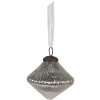 Clayre & Eef 6GL4006 Guaina per albero di Natale Ø 9x9 cm Colore argento