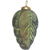 Clayre & Eef 6GL4042 Albero di Natale foglia 7x4x13 cm Verde - Marrone