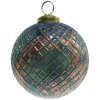 Clayre & Eef 6GL4043 Bignè per albero di Natale Ø 10x10 cm Verde - Marrone