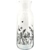 Clayre & Eef 6GL4079 Caraffa Ø 9x25 cm - 1000 ml