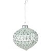 Clayre & Eef 6GL4128 Palla per albero di Natale Ø 10x10 cm (Set di 2) Verde